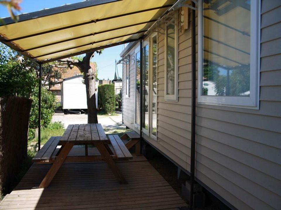 Orly d'Azur - Mobil home - Mobilhome 6 personnes - Mobile-home Grassois Standard 33m² - 3 chambres - terrasse semi-couverte