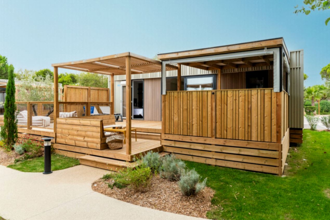 Camping Club La Côte des Roses - MS Vacances - Mobil home - 4p - Otello Livia SIGNATURE - Quartier Piéton