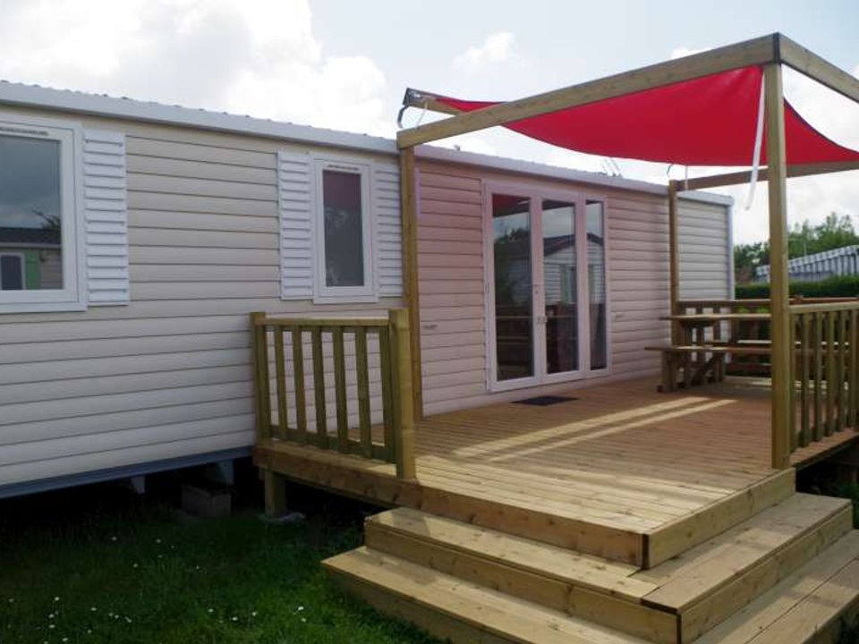 Camping des Dunes - Mobil home - Mobilhome 8 personnes - Confort - 4 chambres