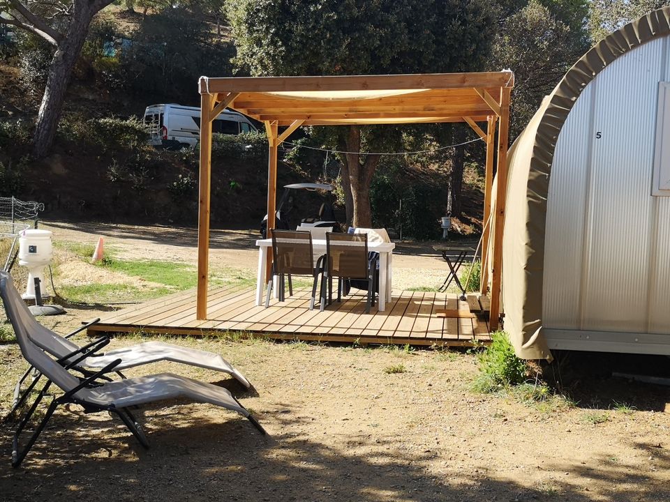 Les Lauriers Roses - Bungalow - Bungalow toilé 4 personnes - COCO SWEET QUATRO sans sanitaire 16 m²