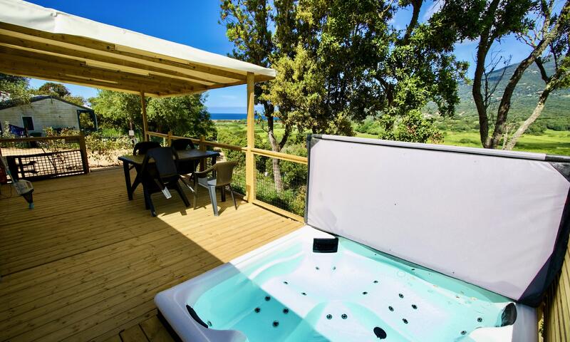 Colomba - Mobil home - Mobil-Home Vue Mer ou Montagne 3 Pièces 4 Personnes Climatisé + TV + Jacuzzi