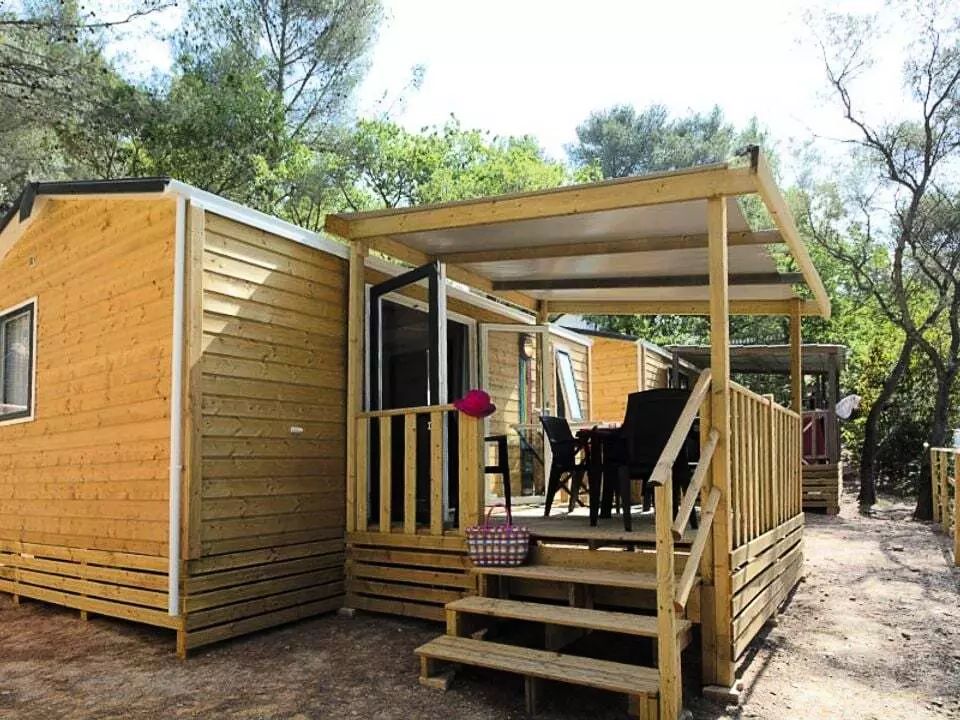 Les Playes - Mobil home - Mobilhome 4 personnes - LAVANDE 3 Pièces 4 Personnes Climatisé + TV