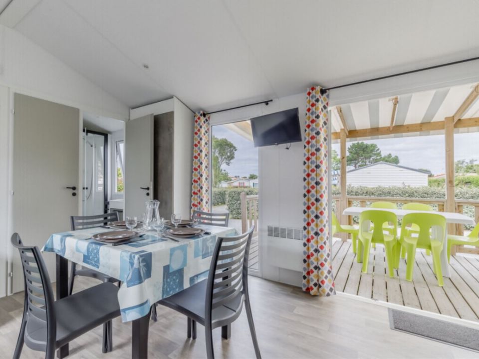 Cabestan - Mobil home - Mobilhome 4 personnes - Mobil-Home Confort 2 Chambres 4 Personnes dim