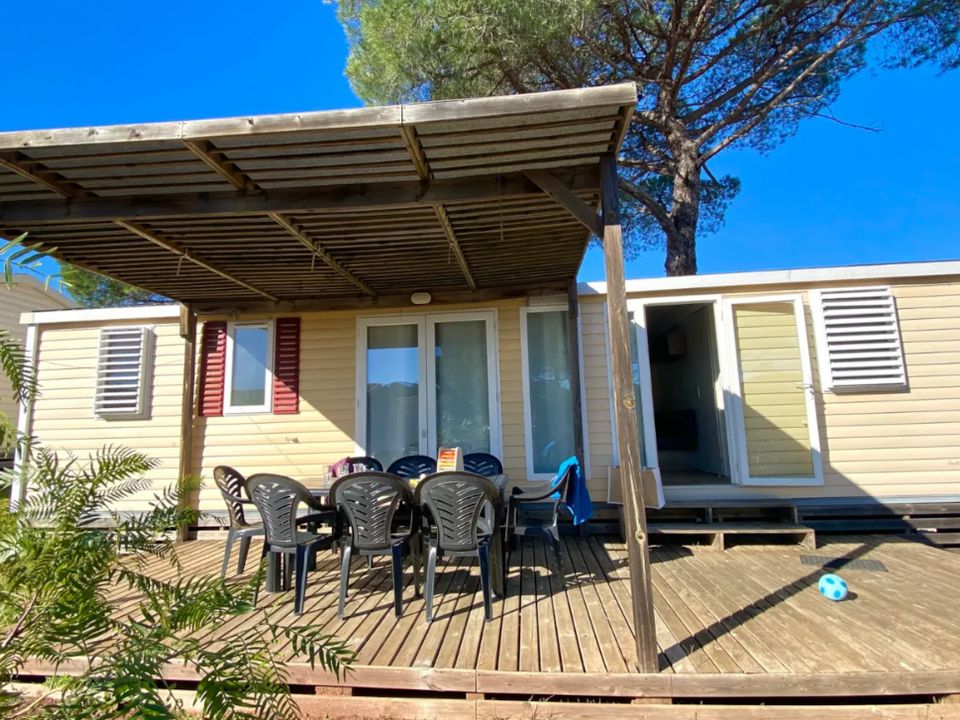 Les Cigales - Mobil home - Mobilhome 8 personnes - INDIANA CONFORT