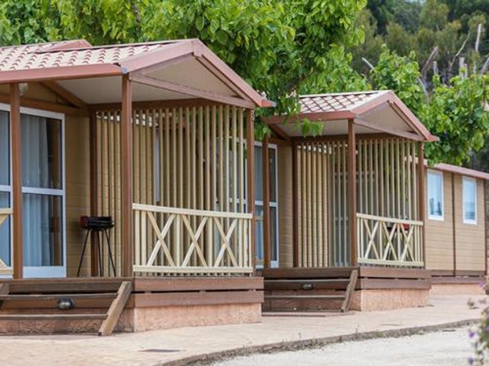 Roca Grossa - Bungalow - Bungalow 5 personnes - 2 chambres - 5 personnes terrasse semi-couverte Clim