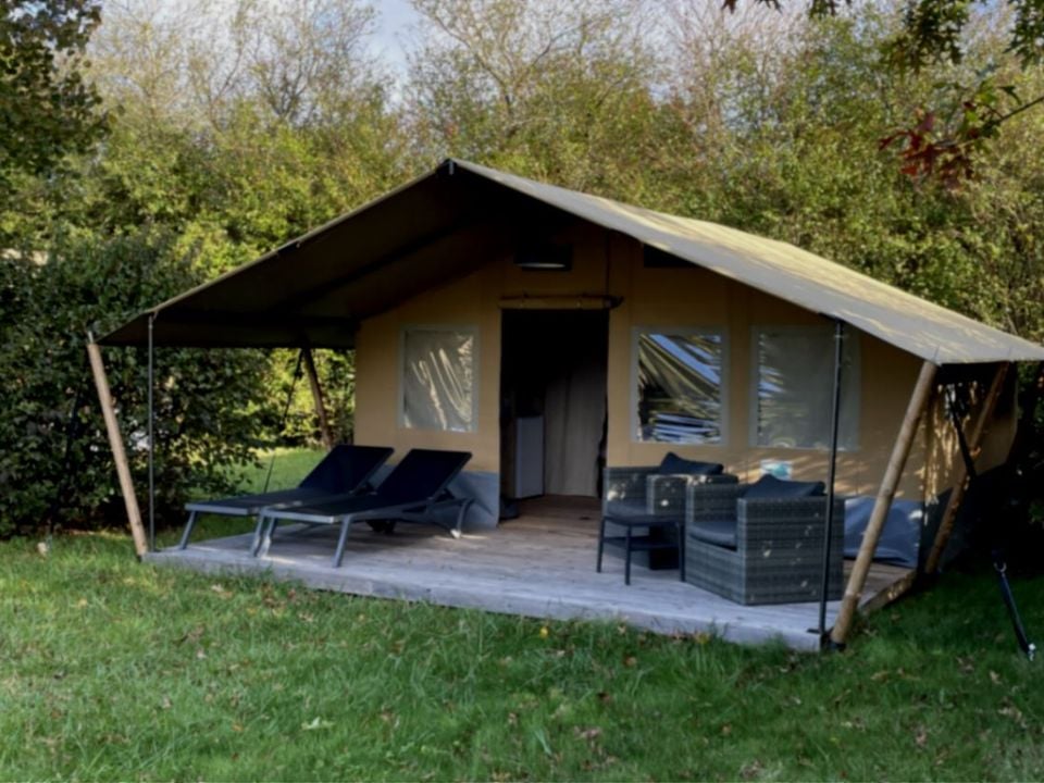 La Bretonnière - Mobil home - Tente en toile et en bois 5 personnes - Tente Wood 5pers (Premium)