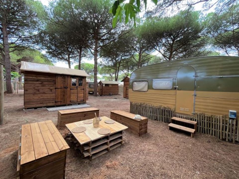 la Tama - Mobil home - Caravane 4 personnes - Carabane 4p format tribu