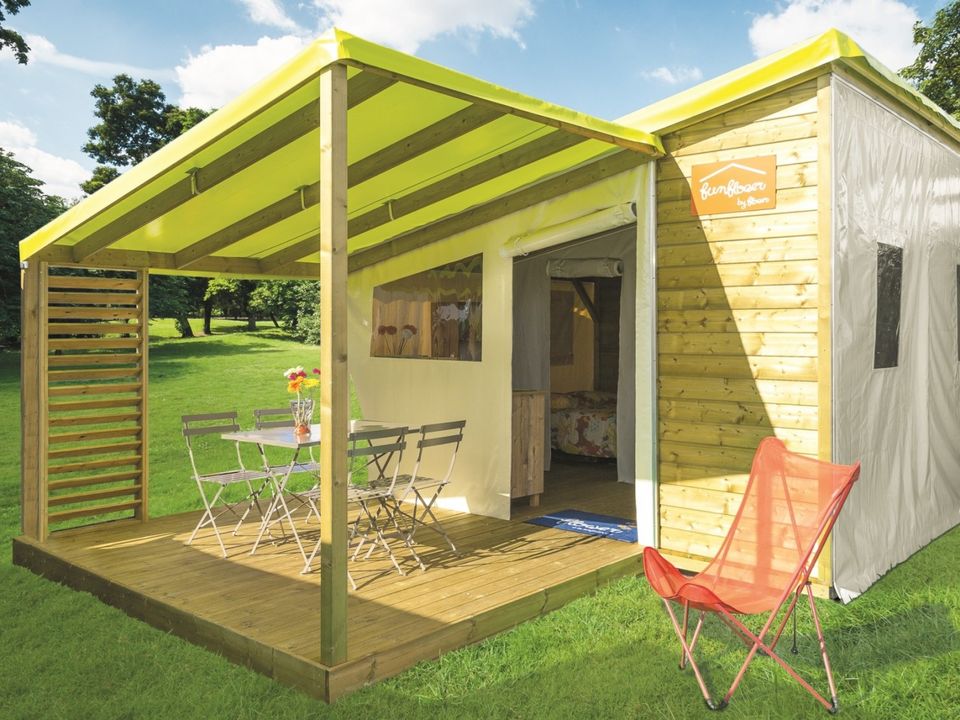 l'Air du Lac - Bungalow - Bungalow toilé 4 personnes - FUNFLOWER - sans sanitaires 24 m²