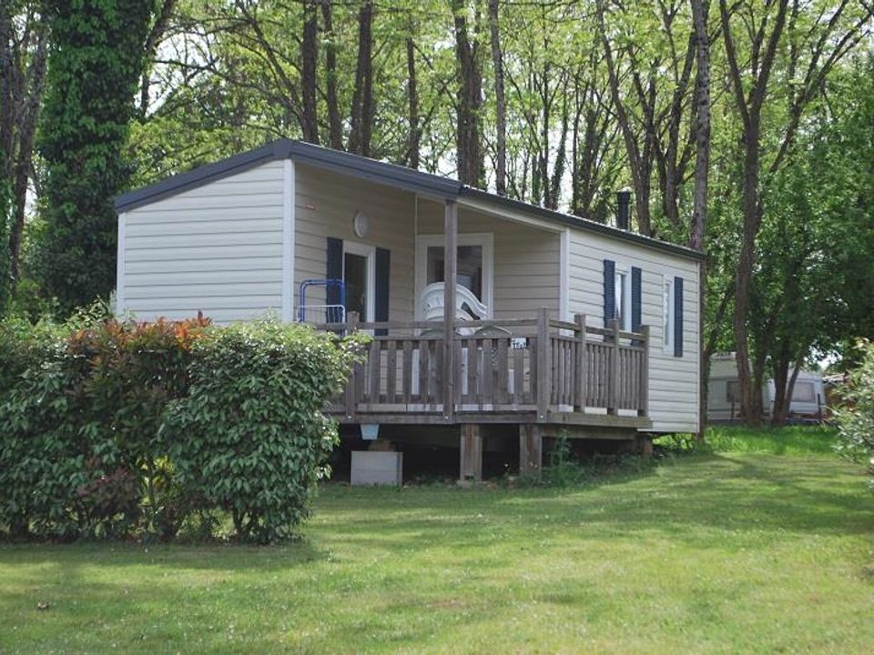 Les Nauves - Mobil home - Mobilhome 4 personnes - STANDARD 29 m² terrasse couverte