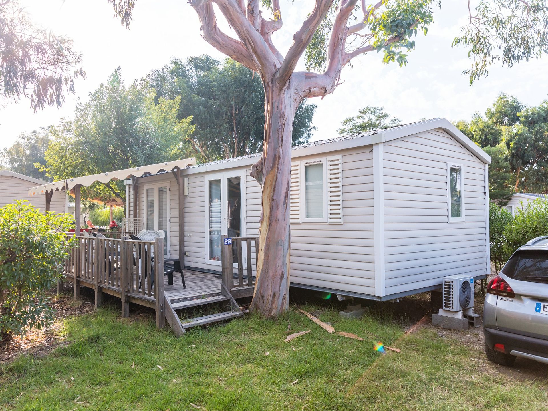 Le Clarys Plage - Mobil home - Comfort XL | 2 Ch. | 4/6 Pers. | Terrasse surélevée | Clim.