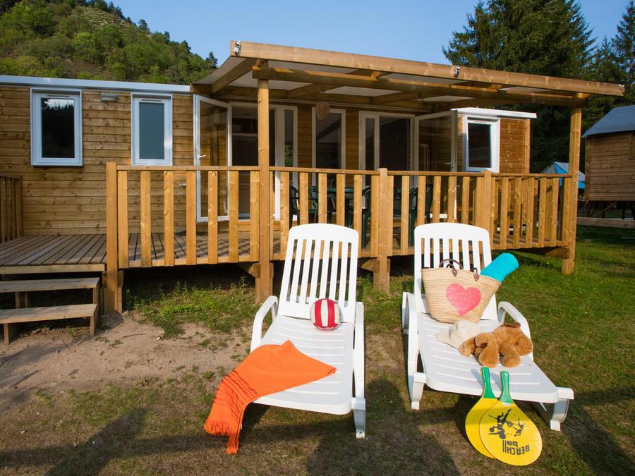 Le Vaubarlet - Mobil home - Mobilhome 6 personnes - SUITE Privilège- Mobil Home 5* 6 pers