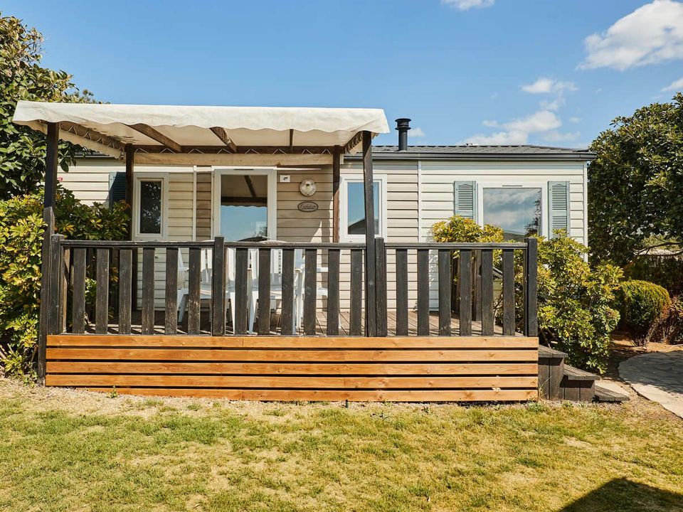 La Masia - Mobil home - Mobilhome 2 personnes - Magnolia 2 personnes inclus possibilité d'ajouter 2 personnes supplémentaire (payant) voir avec partenaire