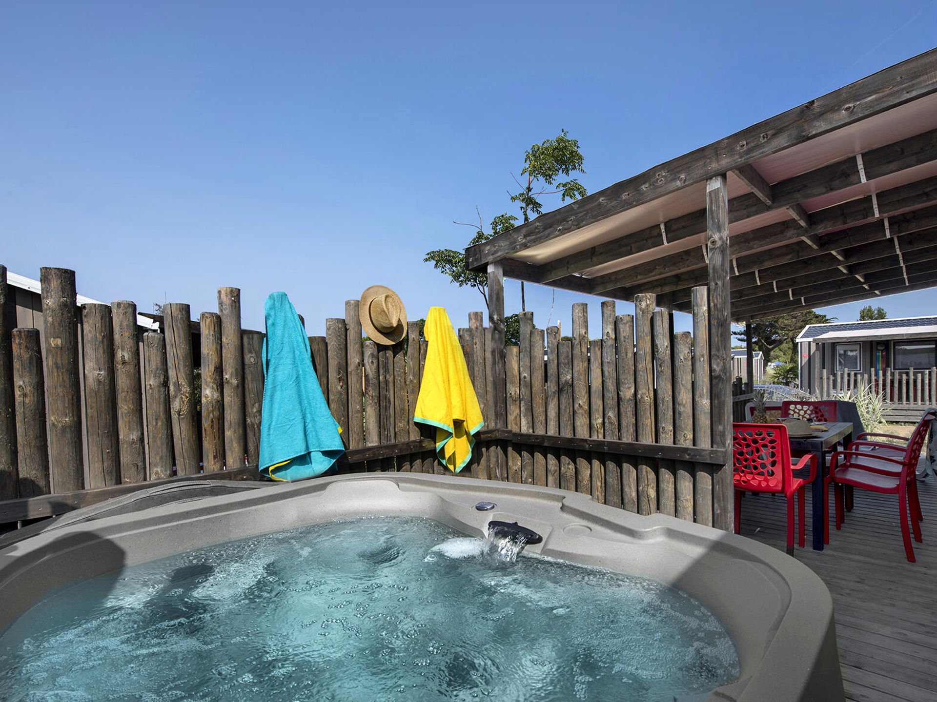 Le Bel Air - Mobil home - Trio Premium - Jacuzzi + Climatisé + TV