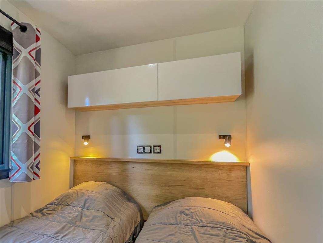 La Pélonie - Mobil home - Cottage Premium 6P - Terrasse pilotis