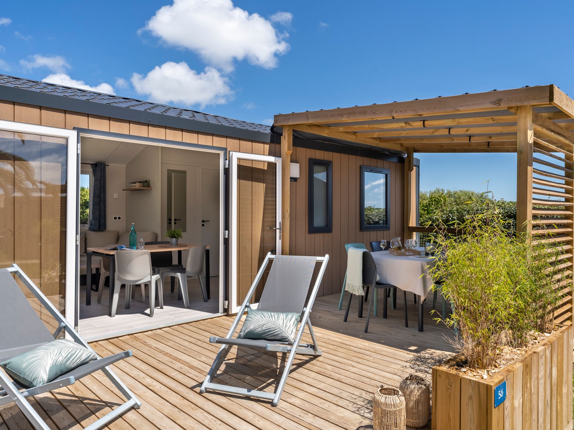 Le Chatelet - Mobil home - PREMIUM - 2 chambres - vue mer