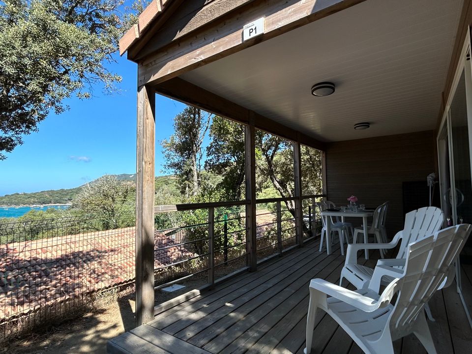 L'Esplanade - Châlet - Chalet 4 personnes - Chalet PLEIN AIR - 2 chambres. 4 chalets (P01/P02/P03/P06)