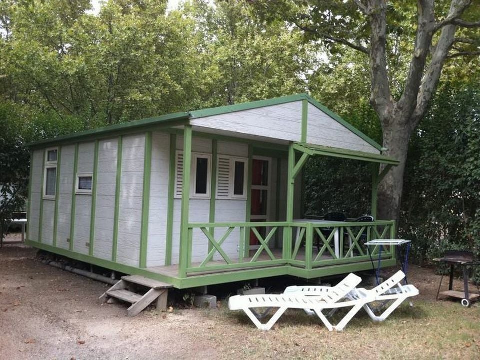 Camping de la Durance - Châlet - Chalet 4 personnes - Gitotel Cottage 5