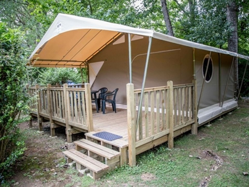 Le Tiradou - Tente meublée - Tente 5 personnes - Canada sans sanitaires