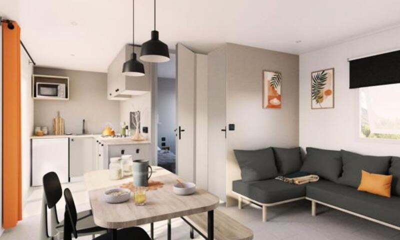 Camping des Roses - Mobil home - Mobil Home Confort+ 2 Chambres 4 Personnes