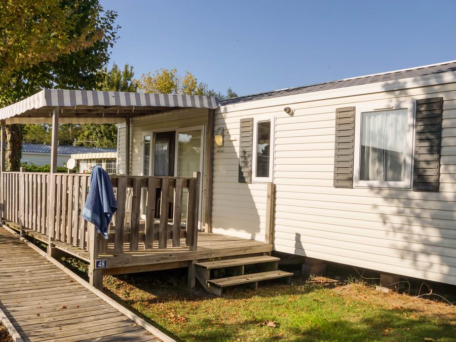 Le Lagon Bleu - Mobil home - Mobilhome 4 personnes - Andaro 2 chambres PMR