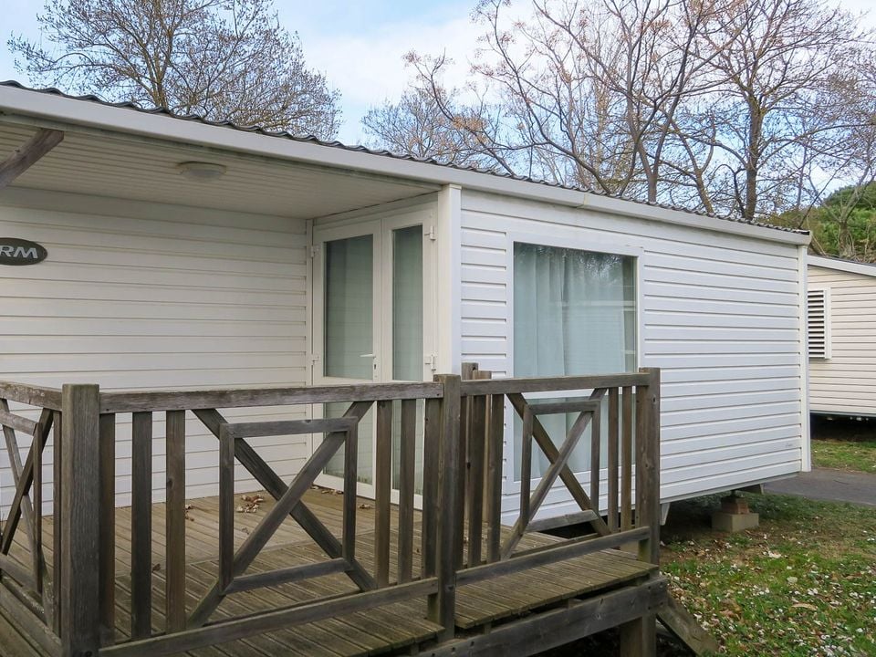 La Croix du Bois Sacker - Mobil home - Mobilhome 4 personnes - LOGGIA