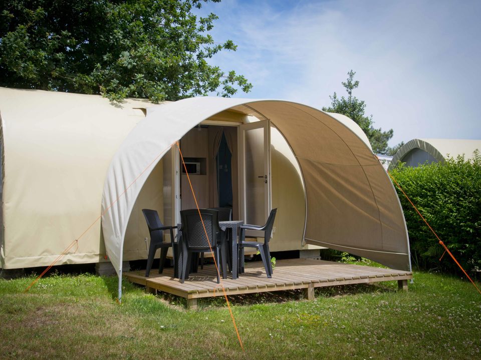Le Rouge Gorge - Mobil home - Insolite 4 personnes - TOUTE SAISON COCO SWEET terrasse couverte - sans sanitaires