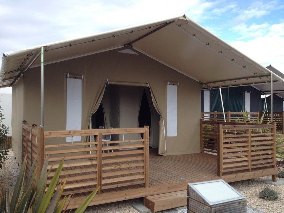 Le Moulin de Bidounet - Tente meublée - Tente 5 personnes - Lodge sans sanitaires