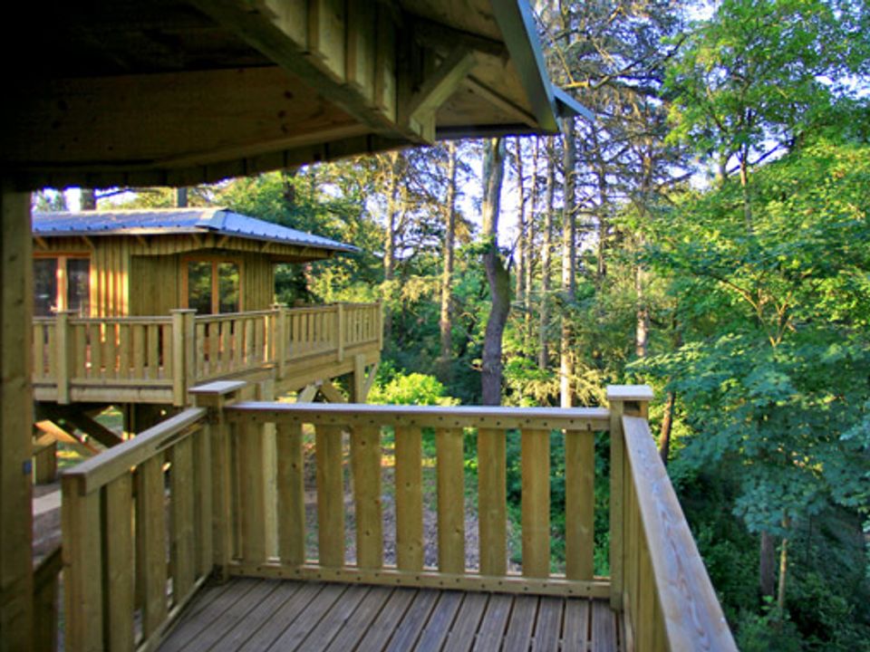 Albirondack Park Lodge & Spa - Mobil home - Hébergement 4 personnes - Cabane "dans les arbres"