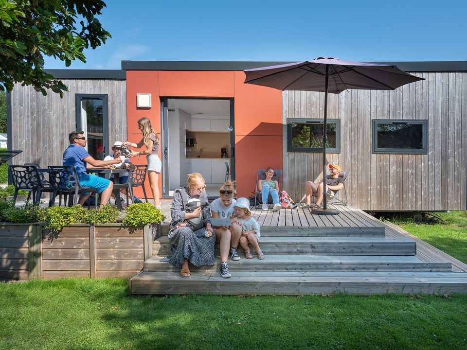 Les Aubépines - Mobil home - Mobilhome 4 personnes - Lodge "Les Voiles" Premium - 2 chambres