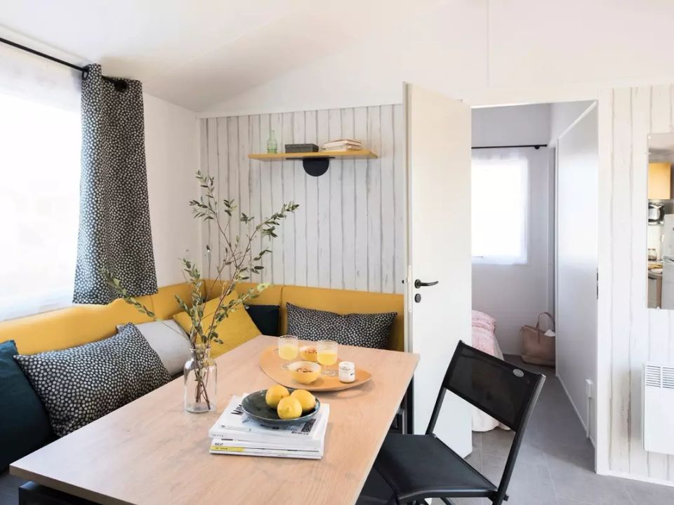 Saint Tro'Park - Mobil home - Mobilhome 6 personnes - Mobil Home Confort Plus 4 Pièces 6 Personnes + TV