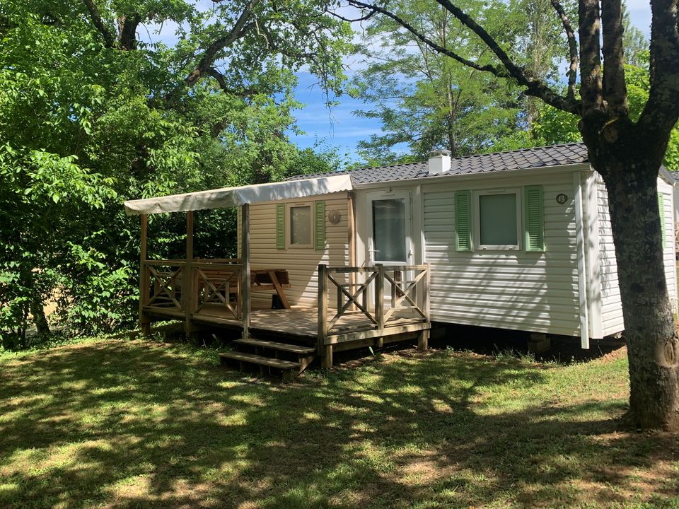 Le Clos Bouyssac - Mobil home - Mobilhome 6 personnes - 2 chambres Lot climatisé