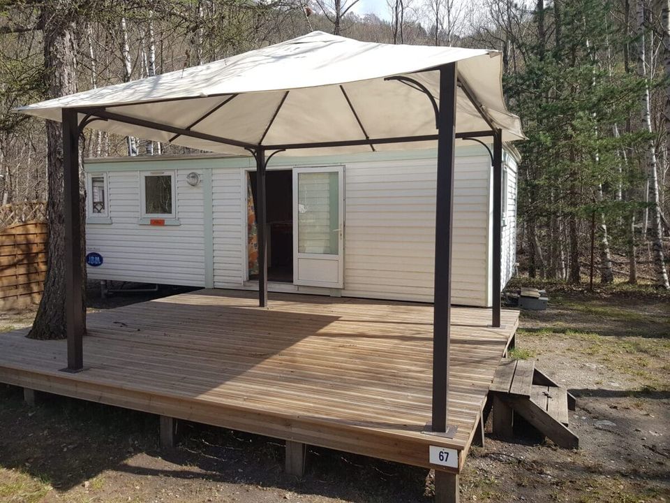 L'Iscle de Prelles - Mobil home - Mobilhome 7 personnes - "Loisir" Super Mercure - 5/7 places dont 1 enfant