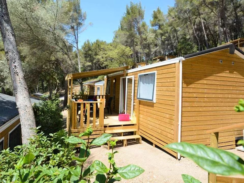 Les Playes - Mobil home - Mobilhome 6 personnes - MIMOSA 3 Pièces 4/6 Personnes Climatisé + TV