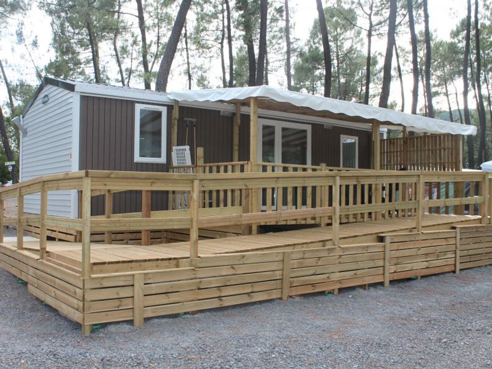Bois Simonet - Mobil home - Mobilhome 6 personnes - CHATAIGNIER - PMR - 2 chambres