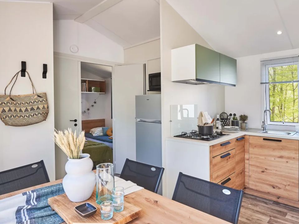 La Corniche - Mobil home - Mobilhome 6 personnes - NEW 2023// Mobil-Home Premium 33m² 3 Chambres + Terrasse couverte + TV + LV