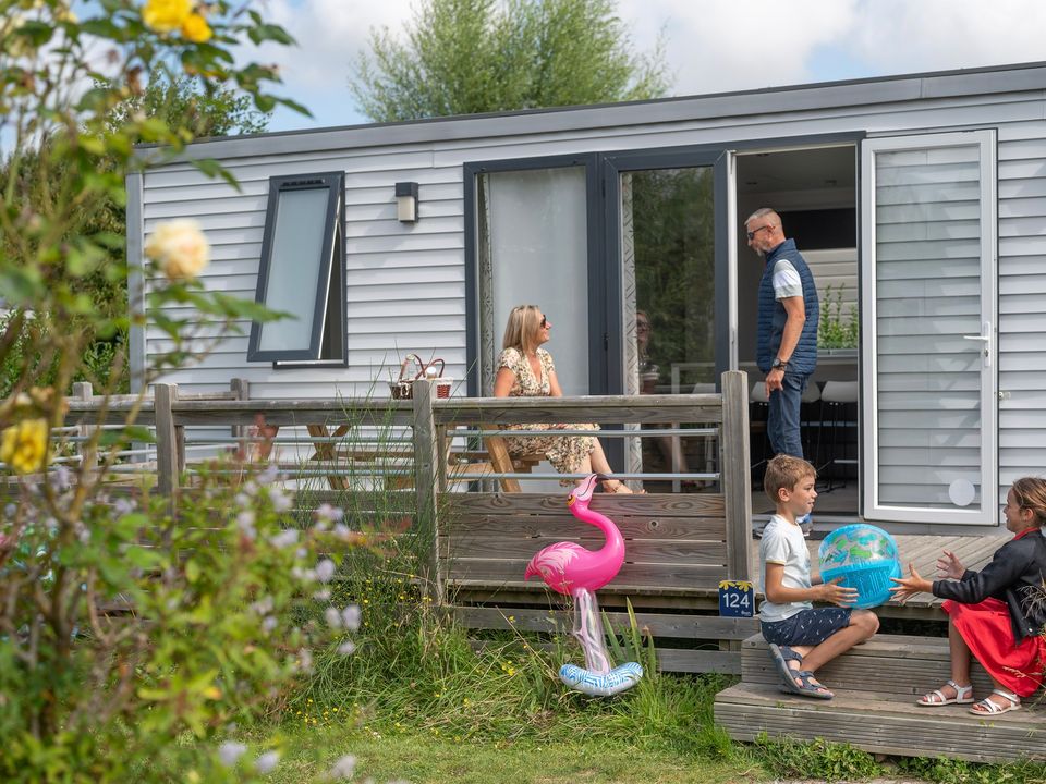 Les Aubépines - Mobil home - Mobilhome 6 personnes - Mobil home 35m² Confort (3 chambres) - Terrasse - Dimanche