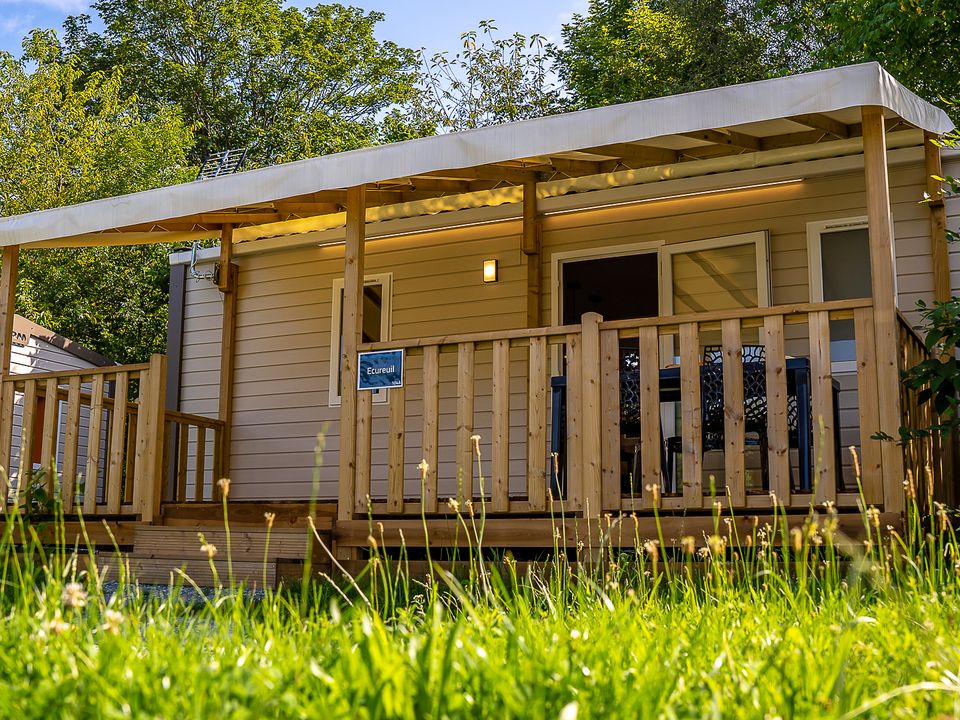 Camping des Ballastières - Mobil home - Mobilhome 4 personnes - Confort 2 chambres