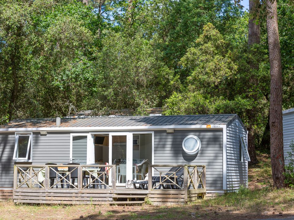 Le Logis - Mobil home - Mobilhome 6 personnes - Cottage Famille TV Wifi - 3 chambres - 6 personnes