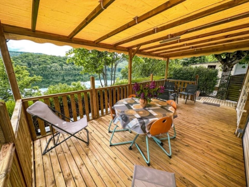 Village vacances La Gineste - Mobil home - Mobilhome 4 personnes - Cottage Premium vue lac