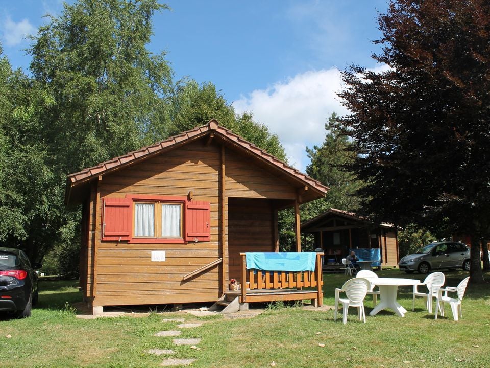 Camping du Lac - Châlet - Chalet 2 personnes - Mini-chalet sans sanitaires Anaïs