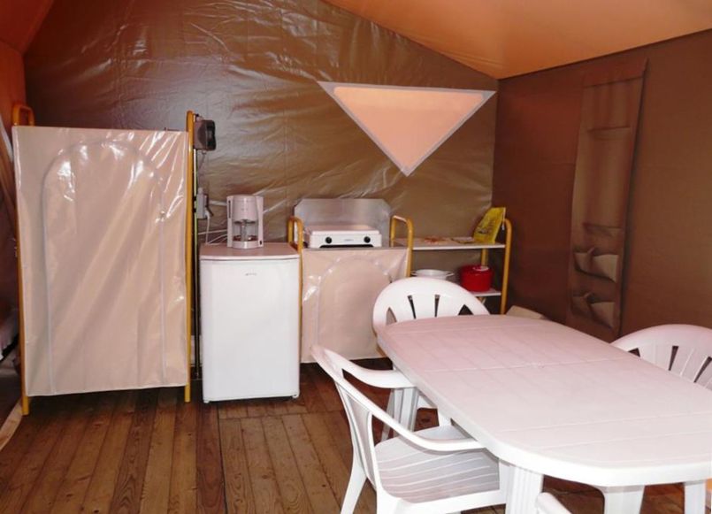 L'Orée du Bois - Bungalow - Bungalow toilé 4 personnes 2 chambres 20m²