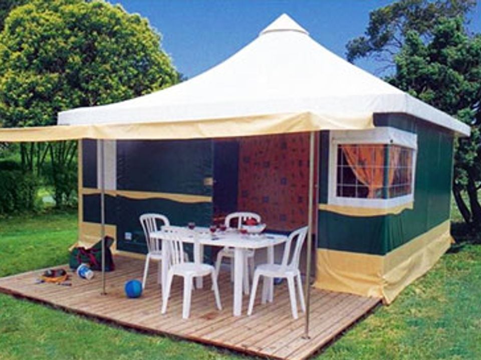 L'Evasion - Bungalow - Bungalow toilé 5 personnes - KIWI, sans sanitaires