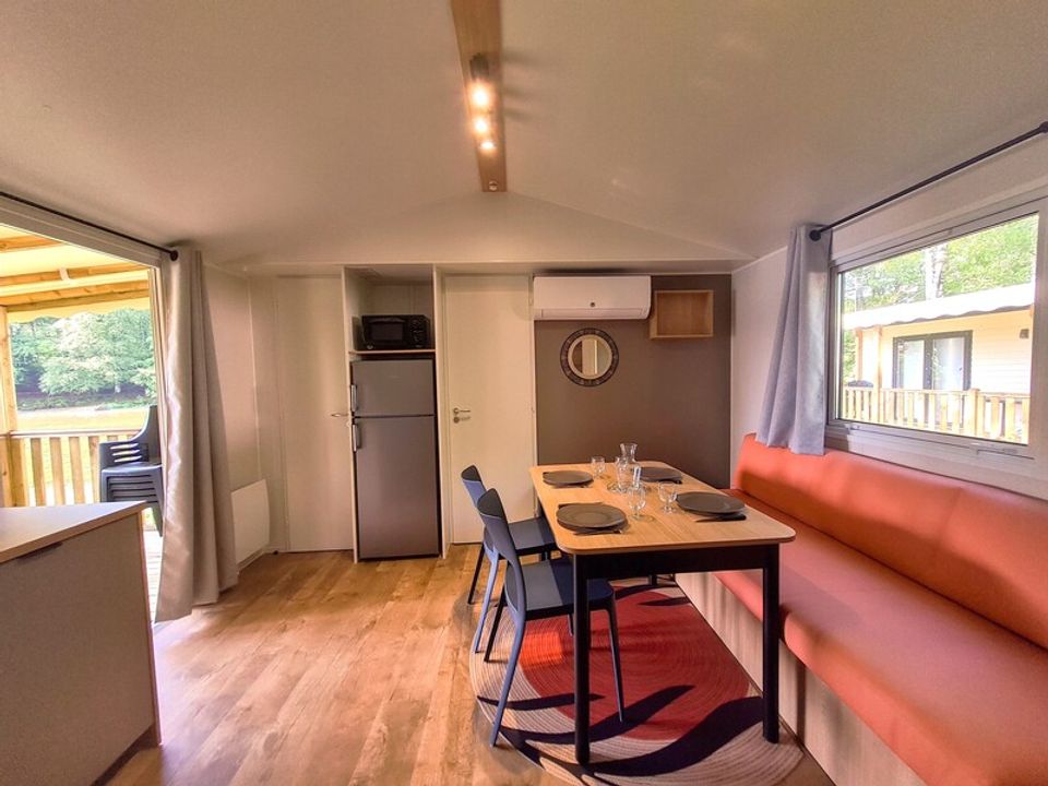 Les Cantarelles - Mobil home - Mobilhome 6 personnes - Mobil home Confort - 3 chambres - Vue sur le lac