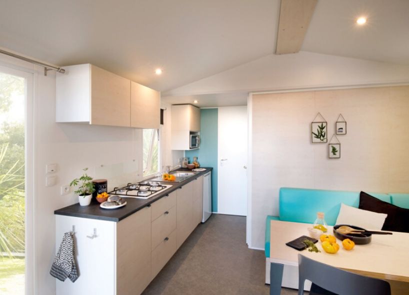 Le Nid d'été - Mobil home - Mobil-home Evasion 7 personnes 2 chambres 28m²