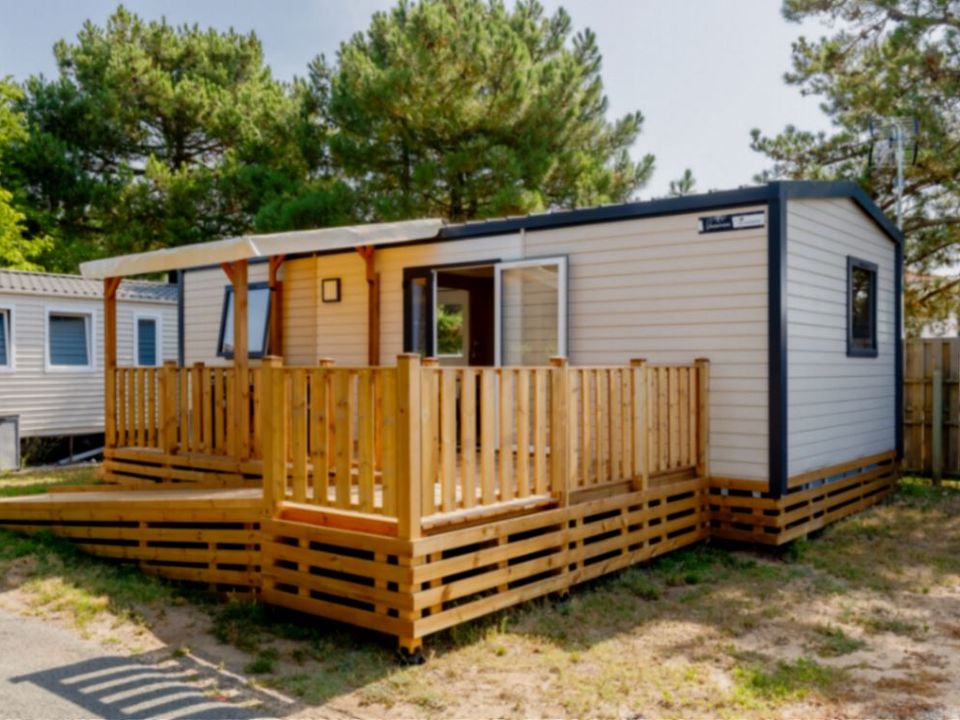 L'Atlantys - Mobil home - Mobilhome 4 personnes - Confort + 2 Chambres 4 Personnes PMR
