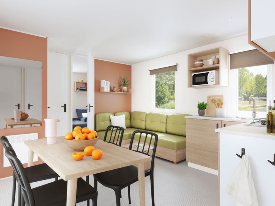 Le Picard - Mobil home - Mobilhome 6 personnes - Nouveau Cottage 3 chambres - 6 pers - 31m²