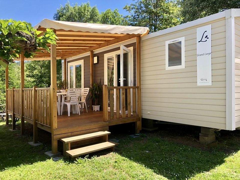 l'Eau Vive - Mobil home - Mobilhome 4 personnes - TERRASSE