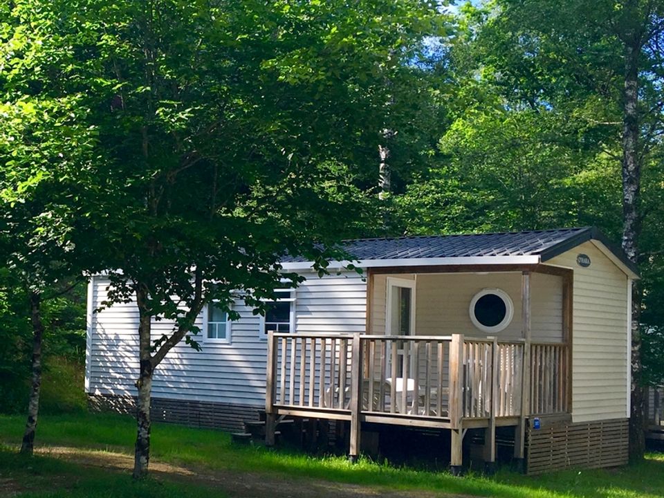 La Plage - Mobil home - Mobilhome 6 personnes - Standard 31m² (3 chambres) + TV + terrasse couverte de 7m²