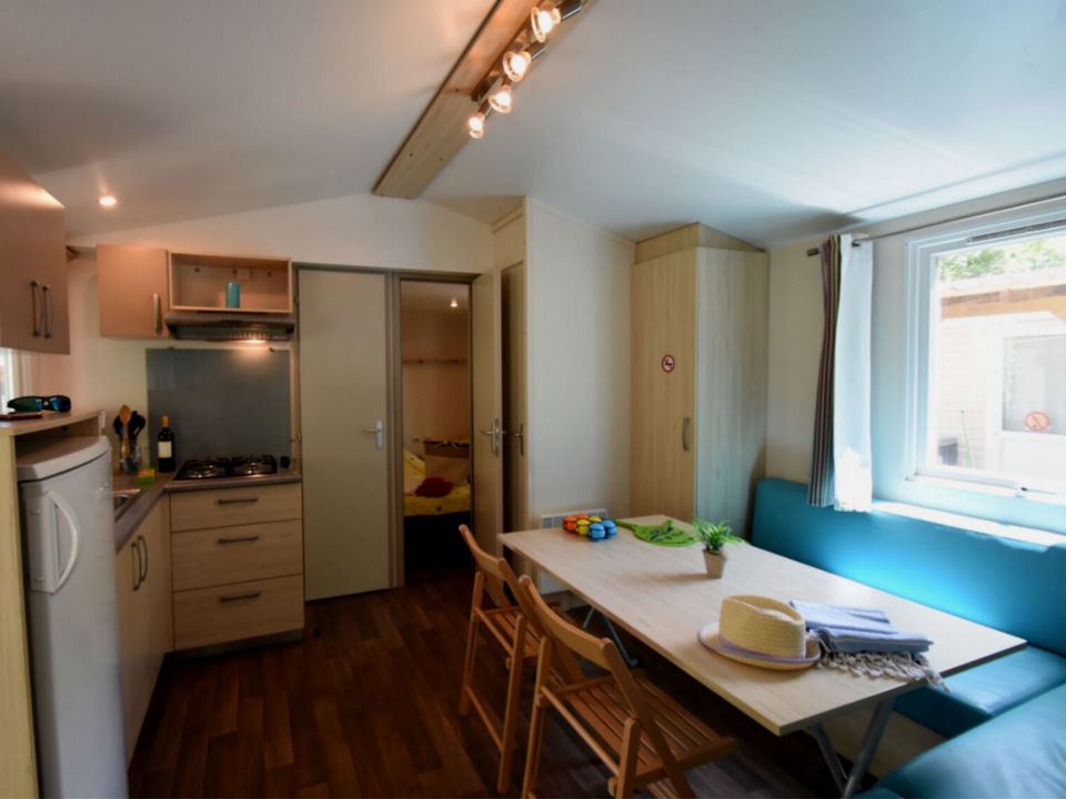 Les Salisses - Mobil home - Mobilhome 6 personnes - Confort 6 Personnes (TV-Climatisation)