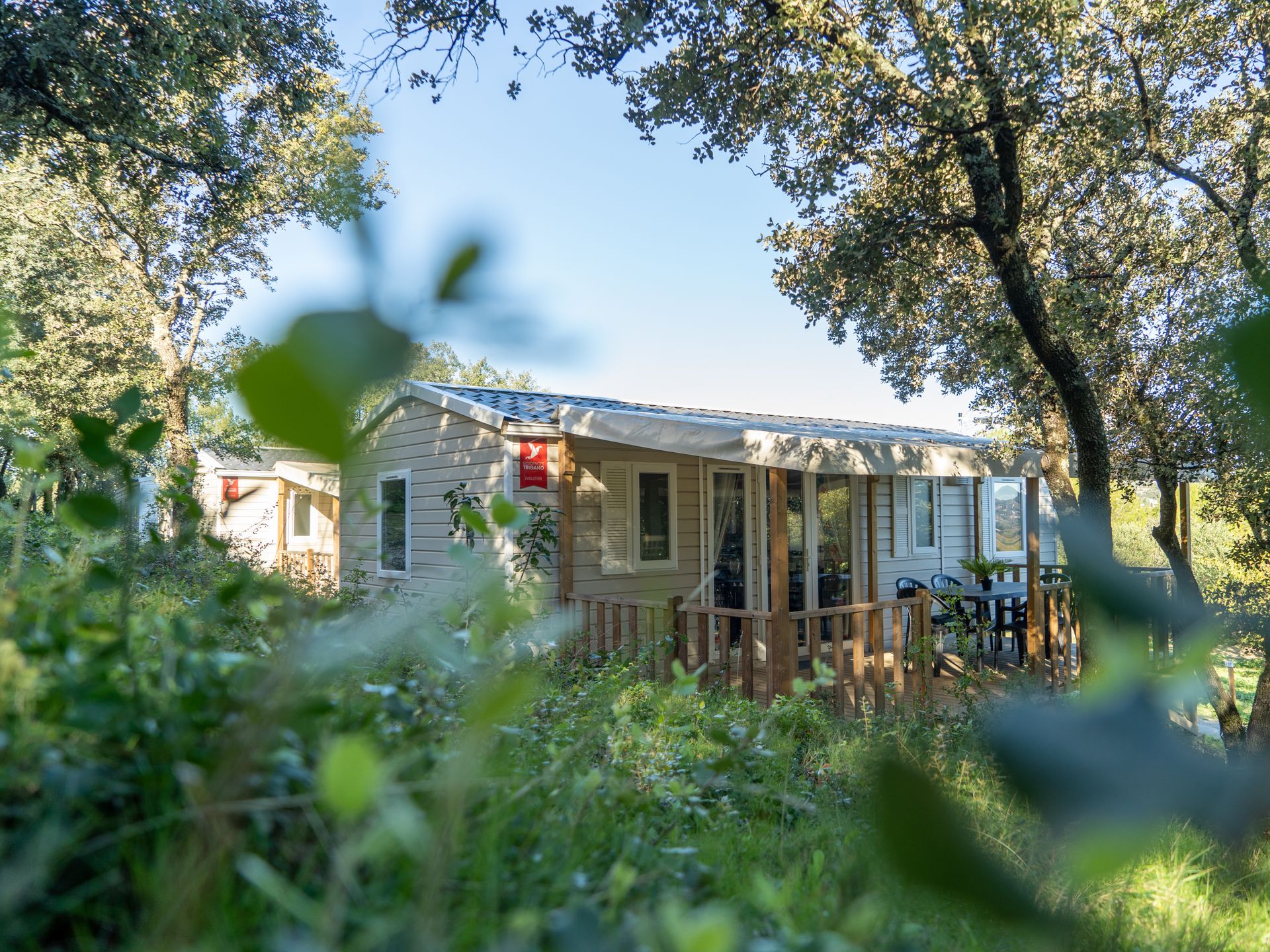 Mer et Camargue - Mobil home - 2 ch 4 pers Terrasse semi-couverte Clim